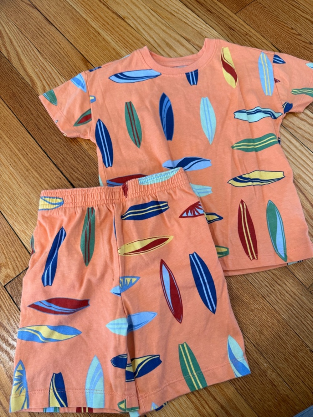 Toddler Boy Surf Board Summer Matching Set 4T Brand New